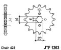 Front sprocket JT JTF 1263-14 14T, 428